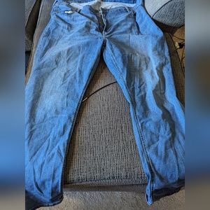 Size 28 long flare jeans from Old Navy